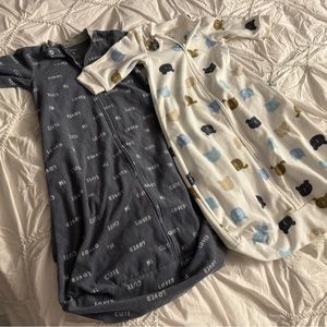 Carter’s medium fleece sleep sacks